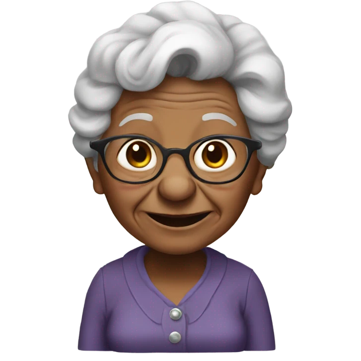 Rat granny emoji
