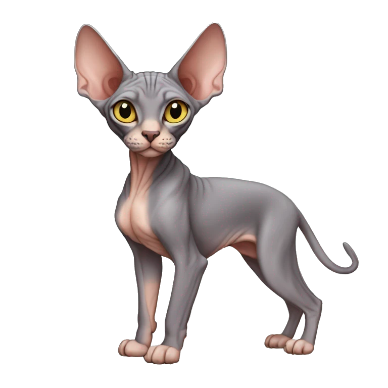 Sphynx Full Body emoji