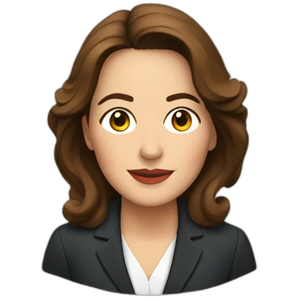 Spanish journalist María Patiño emoji