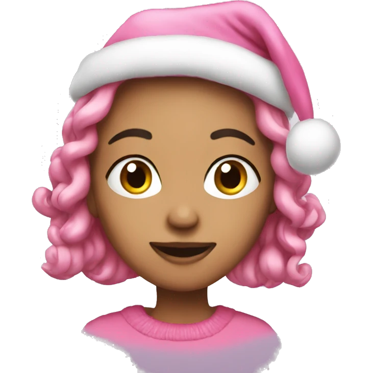 Pink Christmas  emoji