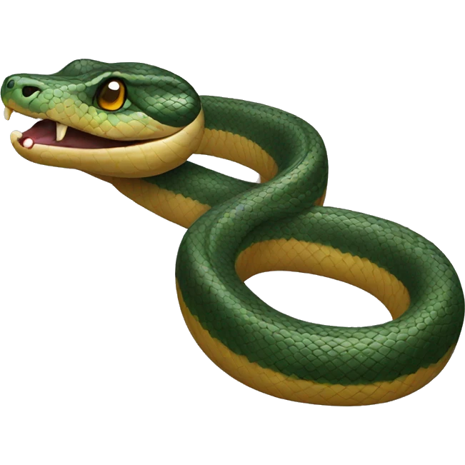 Anaconda snake emoji