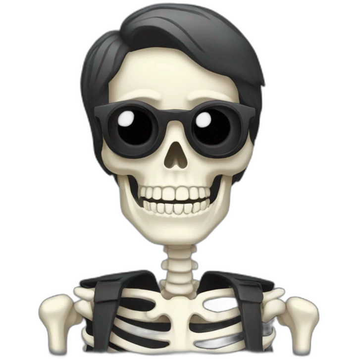 skeleton filmmaker emoji