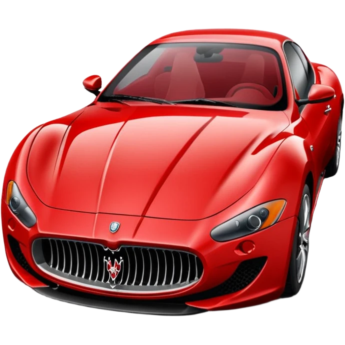 Maserati sports car emoji