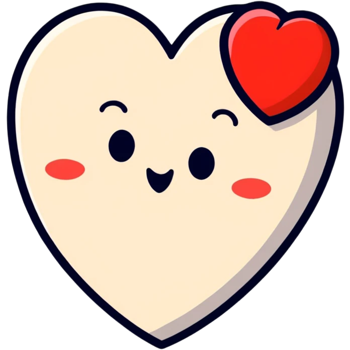 Red heart emoji