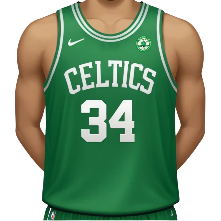 Boston Celtics NBA jersey emoji