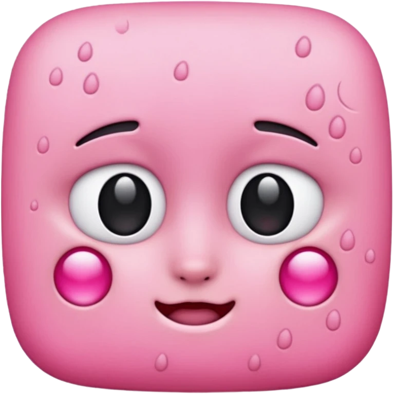 skin pore in pink tones  emoji
