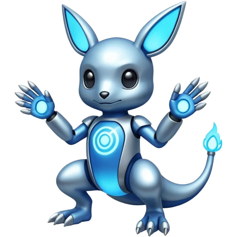 tiny cyber pokemon full body emoji