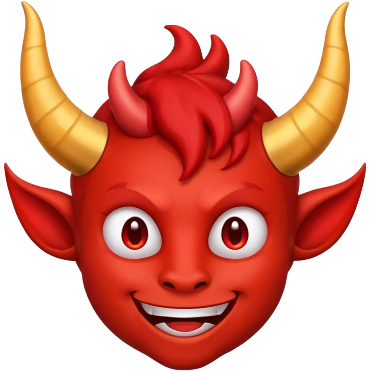 smiling face whit horns emoji emoji