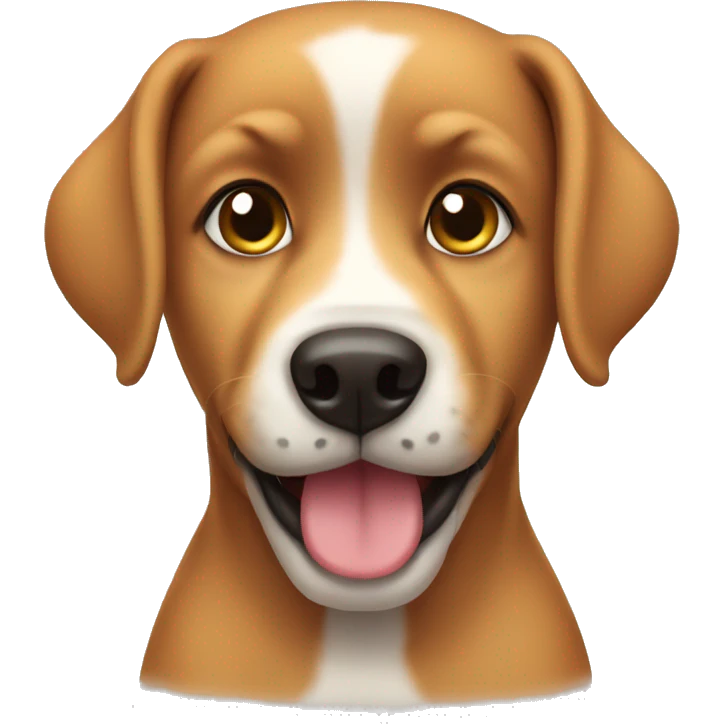 Cute dog  emoji