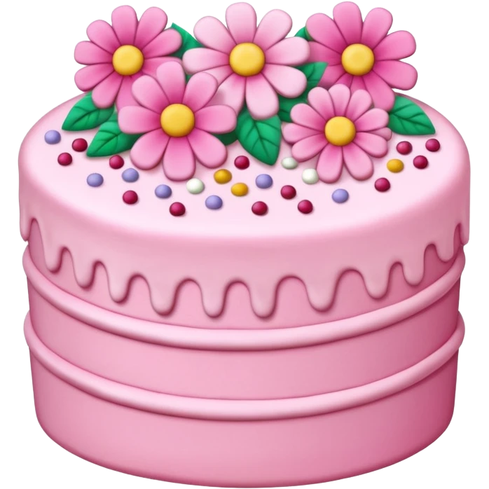 pink cake emoji
