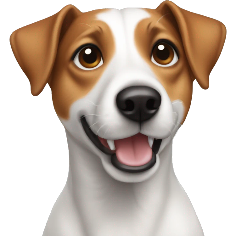 Dog jack russell emoji