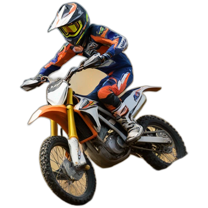 Moto cross emoji