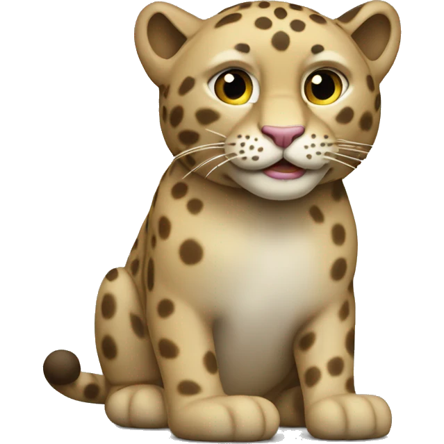 Panter met een  ྀི  emoji