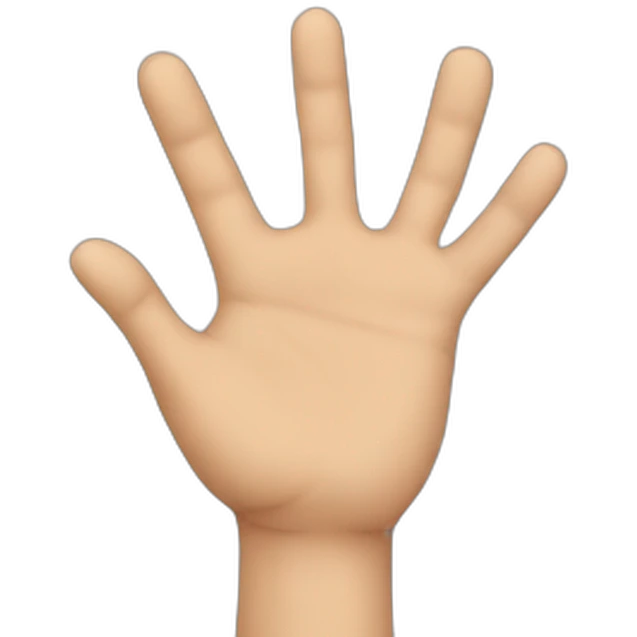 pinching emoji