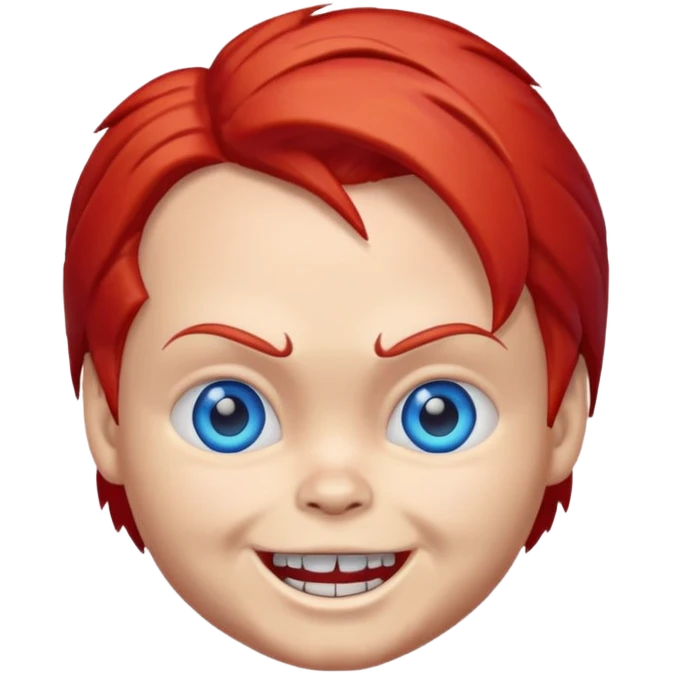 Un emojin de chuky emoji