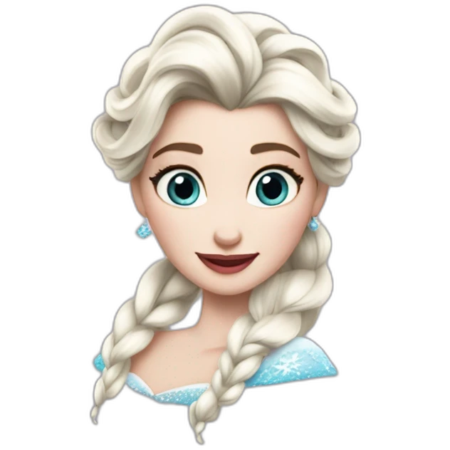 Reine des neiges emoji