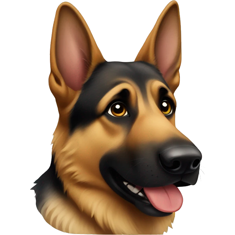 german shepherd  emoji