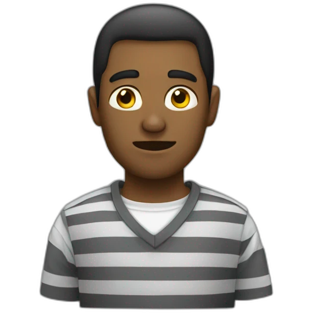 banquier en prison emoji