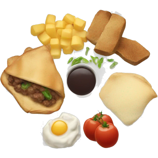 INTERMEDIATE MEAL emoji
