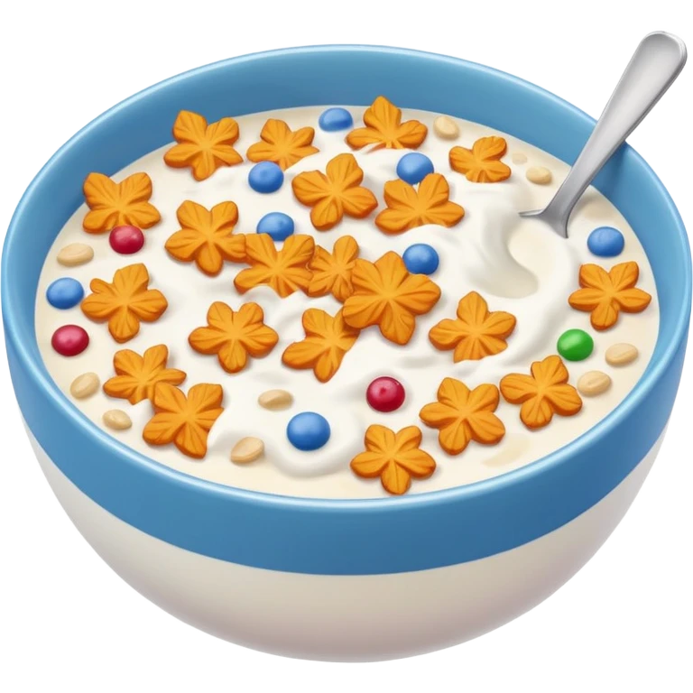 cereal with milk emoji