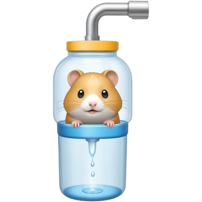 hamster waterer emoji