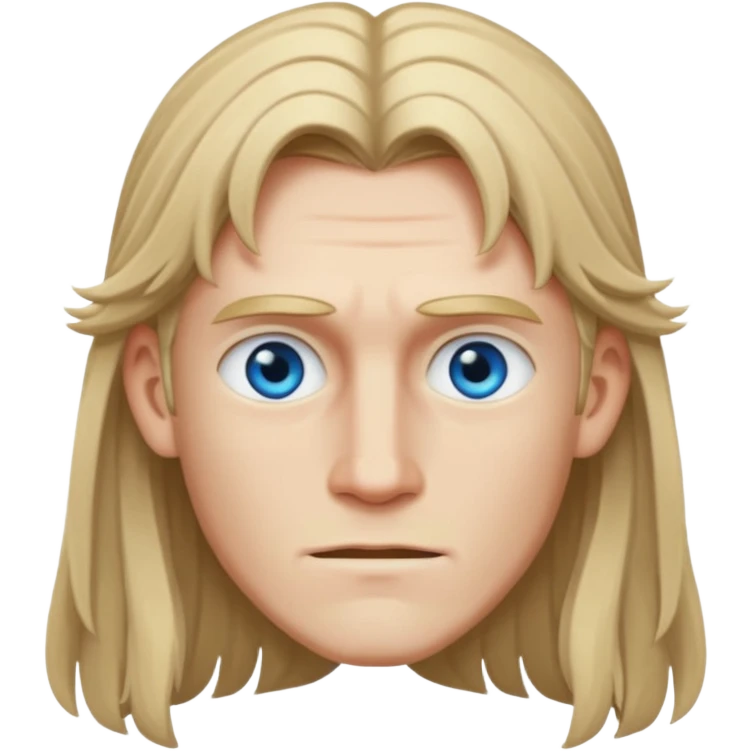 thorfinn face Kid Long hair   emoji