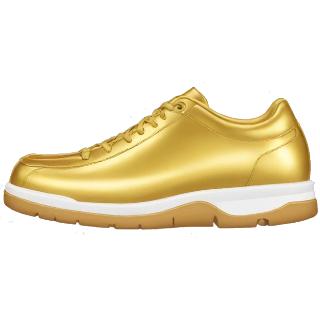 Gold sole emoji
