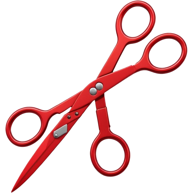 red scissors emoji