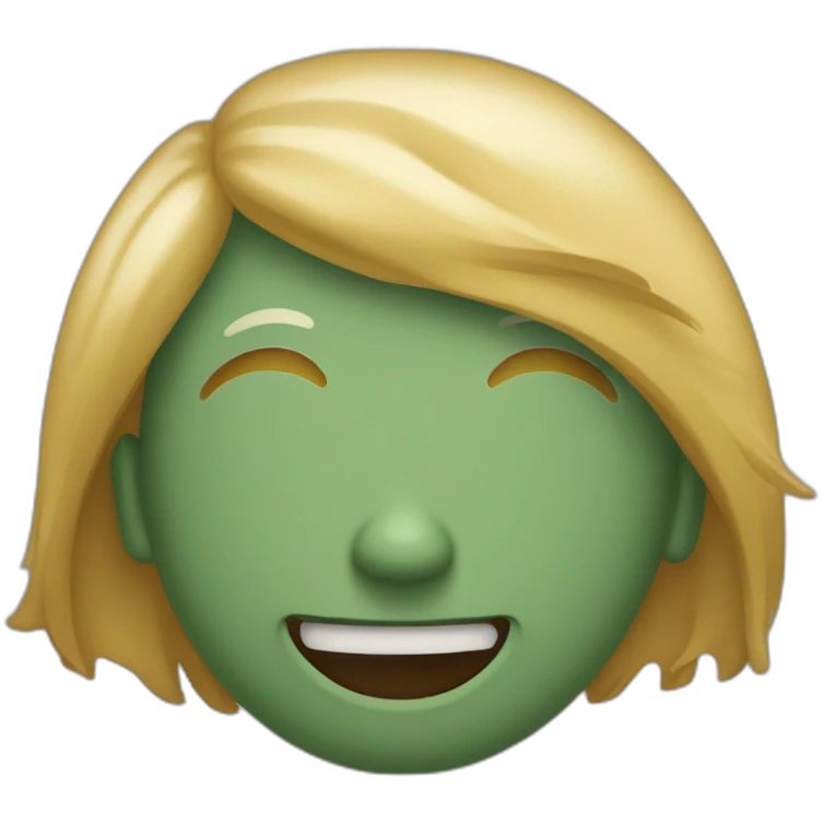 Emojis qui sourit et qui et au bord des larmzs emoji