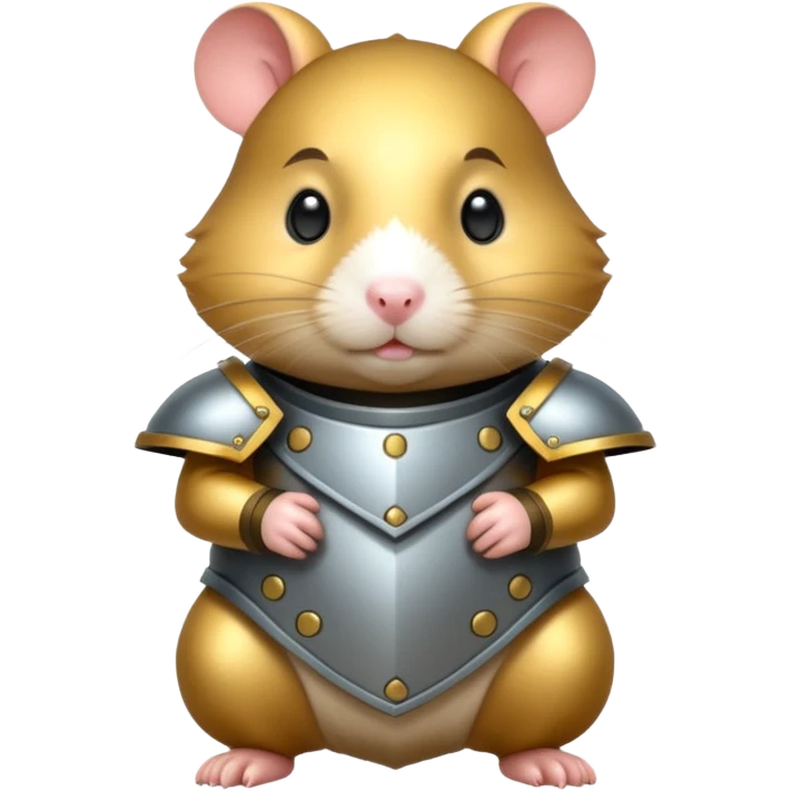 armor hamster emoji