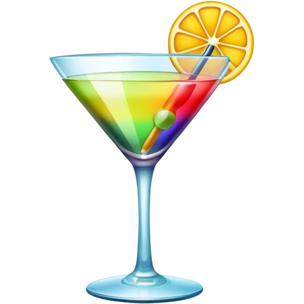 create a cocktail emoji emoji