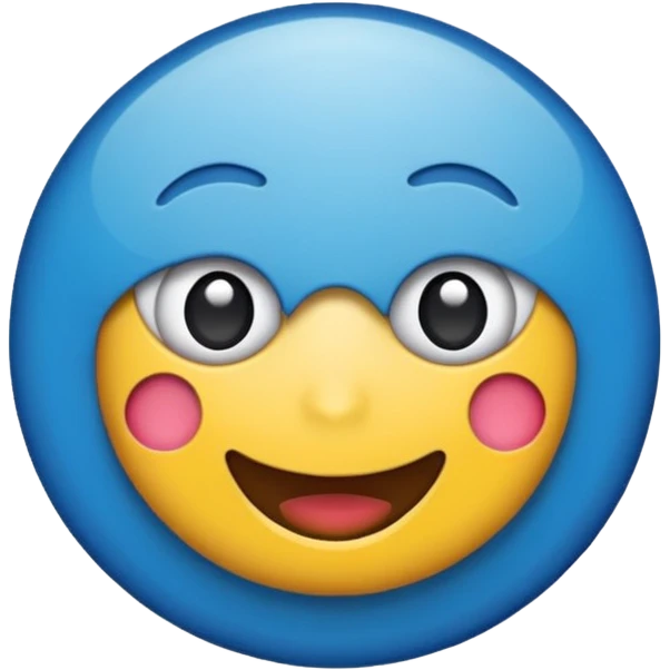 emoji de selo verificado do instagram, círculo azul, check branco no centro, estilo emoji oficial, fundo limpo, alta qualidade emoji
