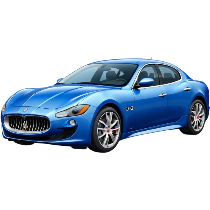 Blue Maserati emoji