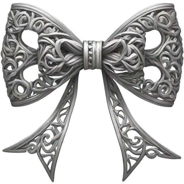 Aesthetic bow emoji