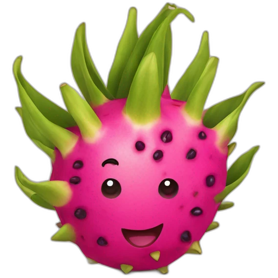 dragon fruit  emoji