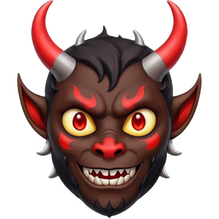 black devil emoji
