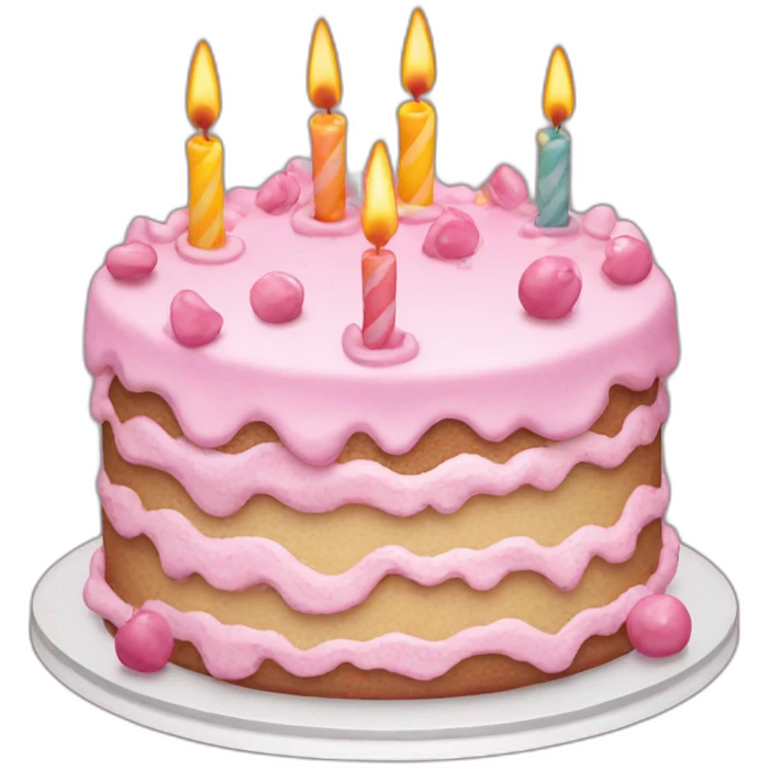Birthday cake emoji