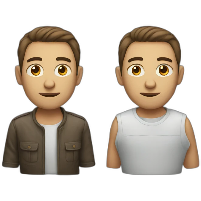 Man with no emoji