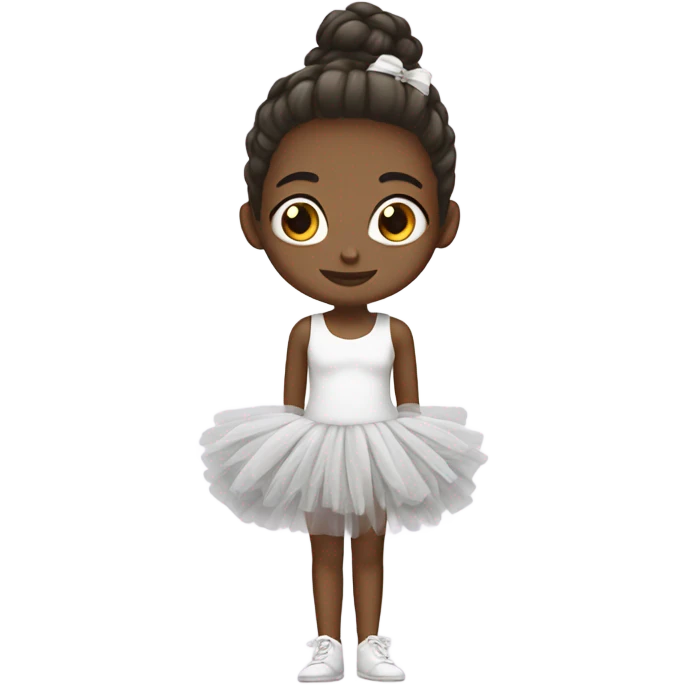 tutu olive white girl emoji
