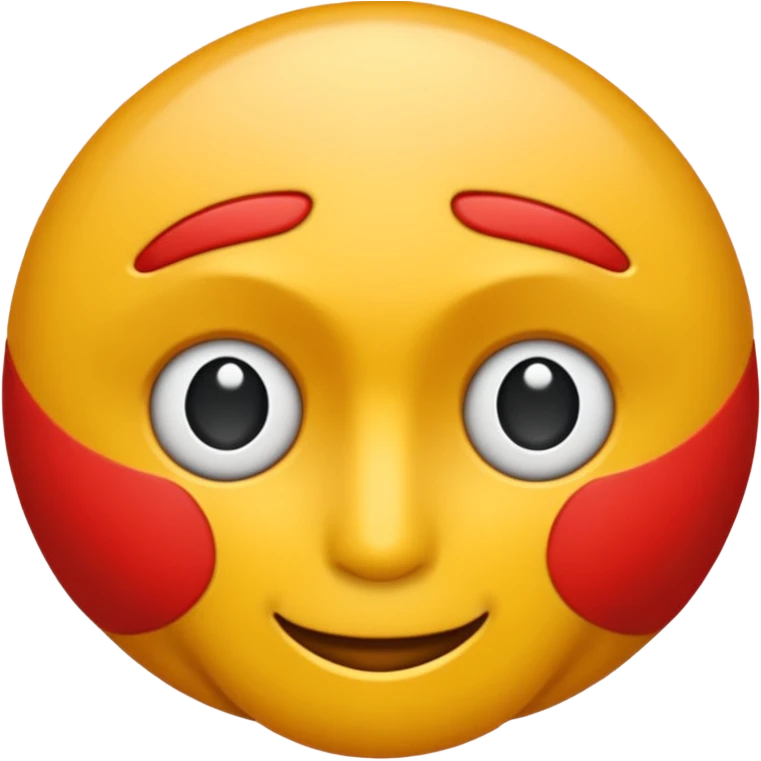 Красная звёздочка. Металический ободок. красный рубин внутри
 emoji