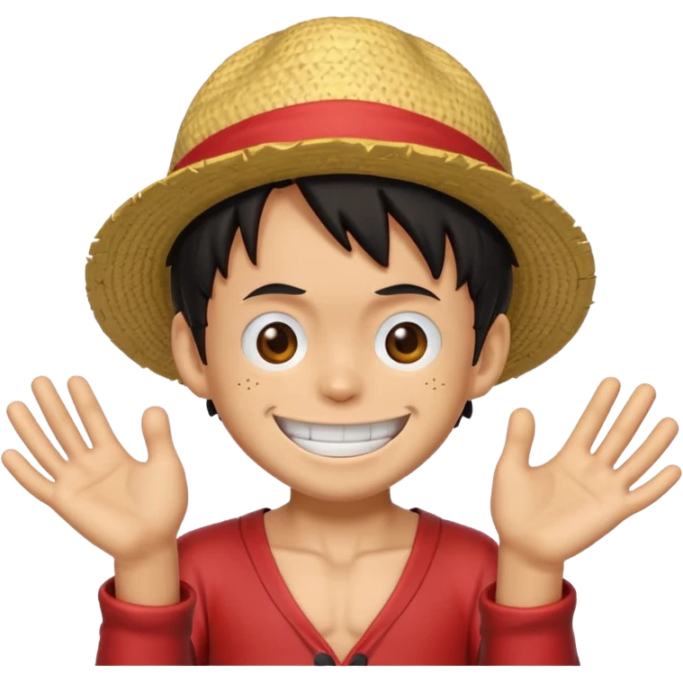 Make luffy emoji emoji