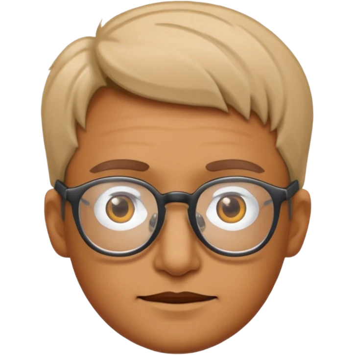 el ile gözlük emoji