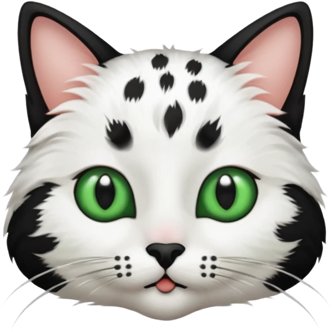 polka dots cat emoji