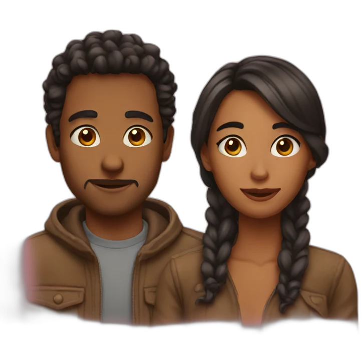 2 lovers emoji