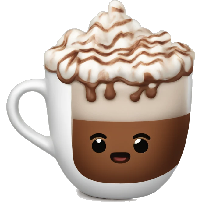 Hot chocolate emoji