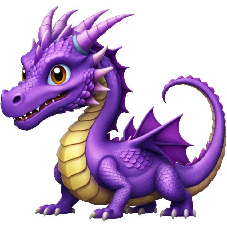 purple dragon emoji