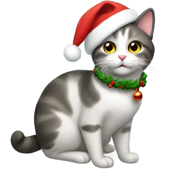 christmas cat emoji