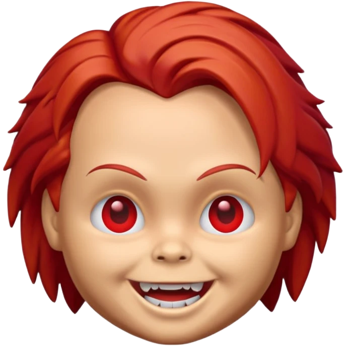 Un emojin de chuky emoji