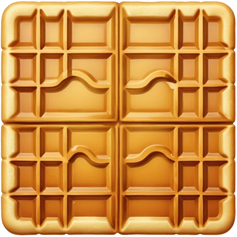 Big waffle  emoji