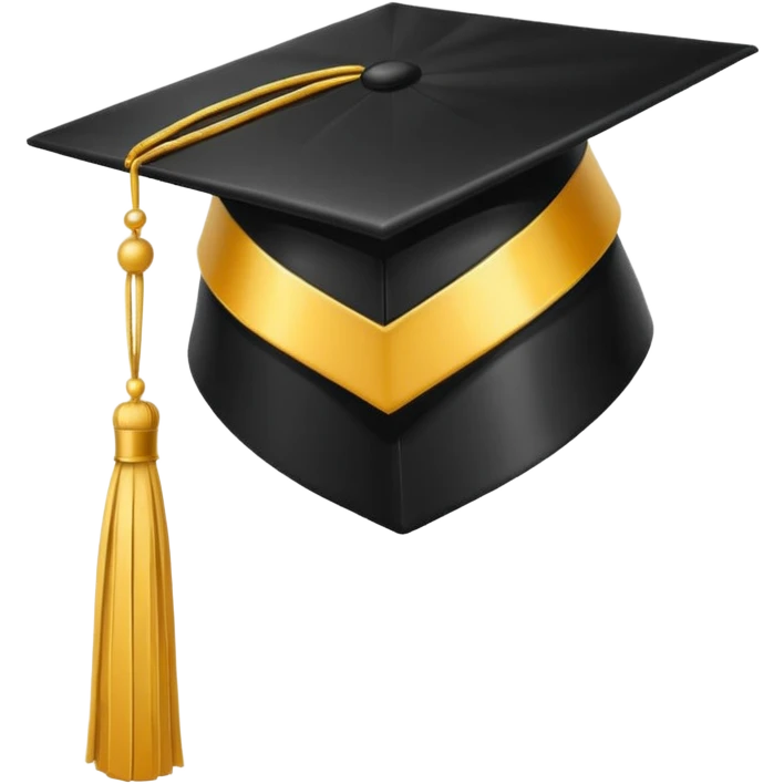 graduation cap emoji